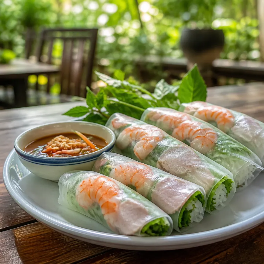 Gỏi cuốn tôm thịt
