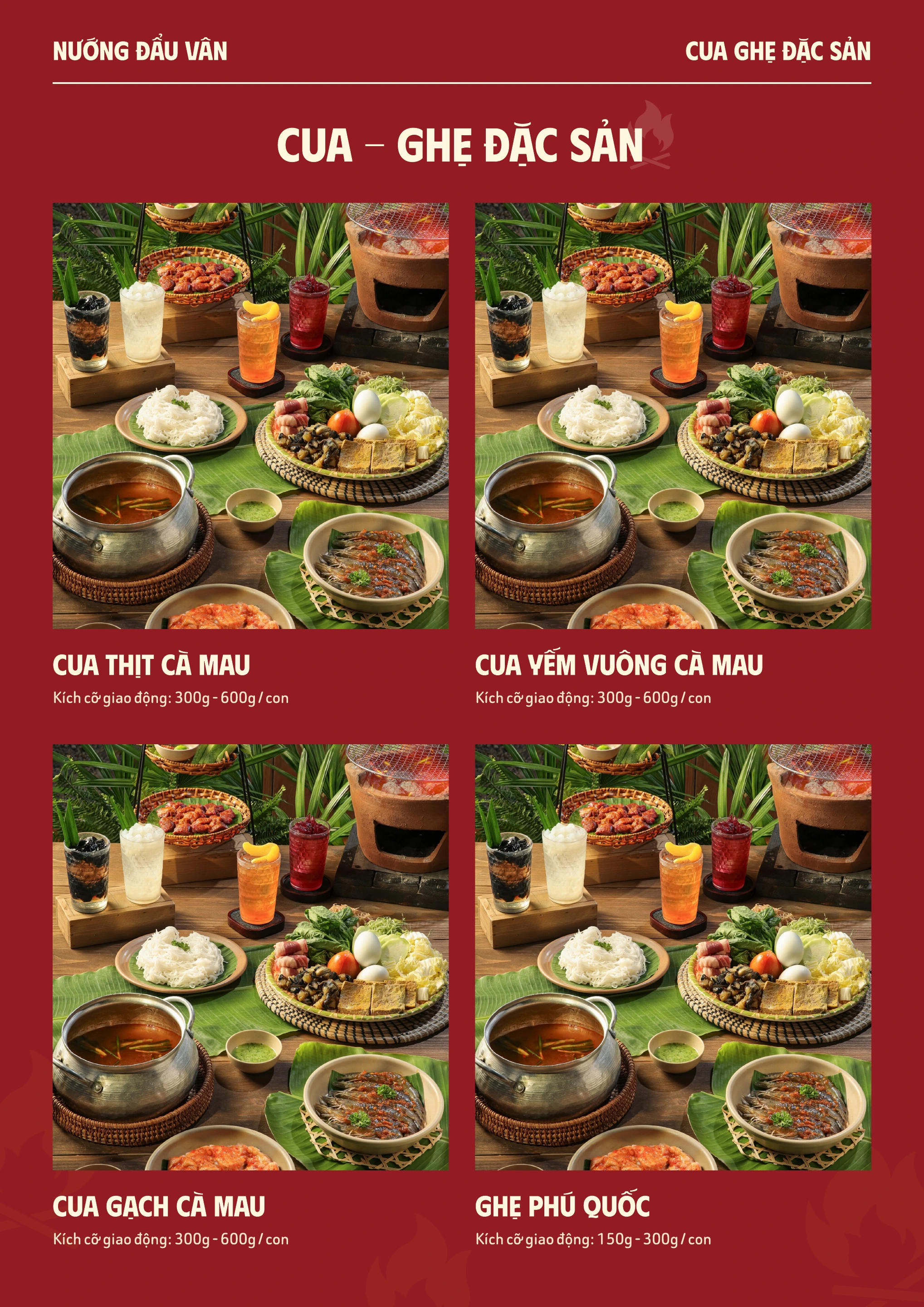 Menu Nướng Đẩu Vân — trang 4