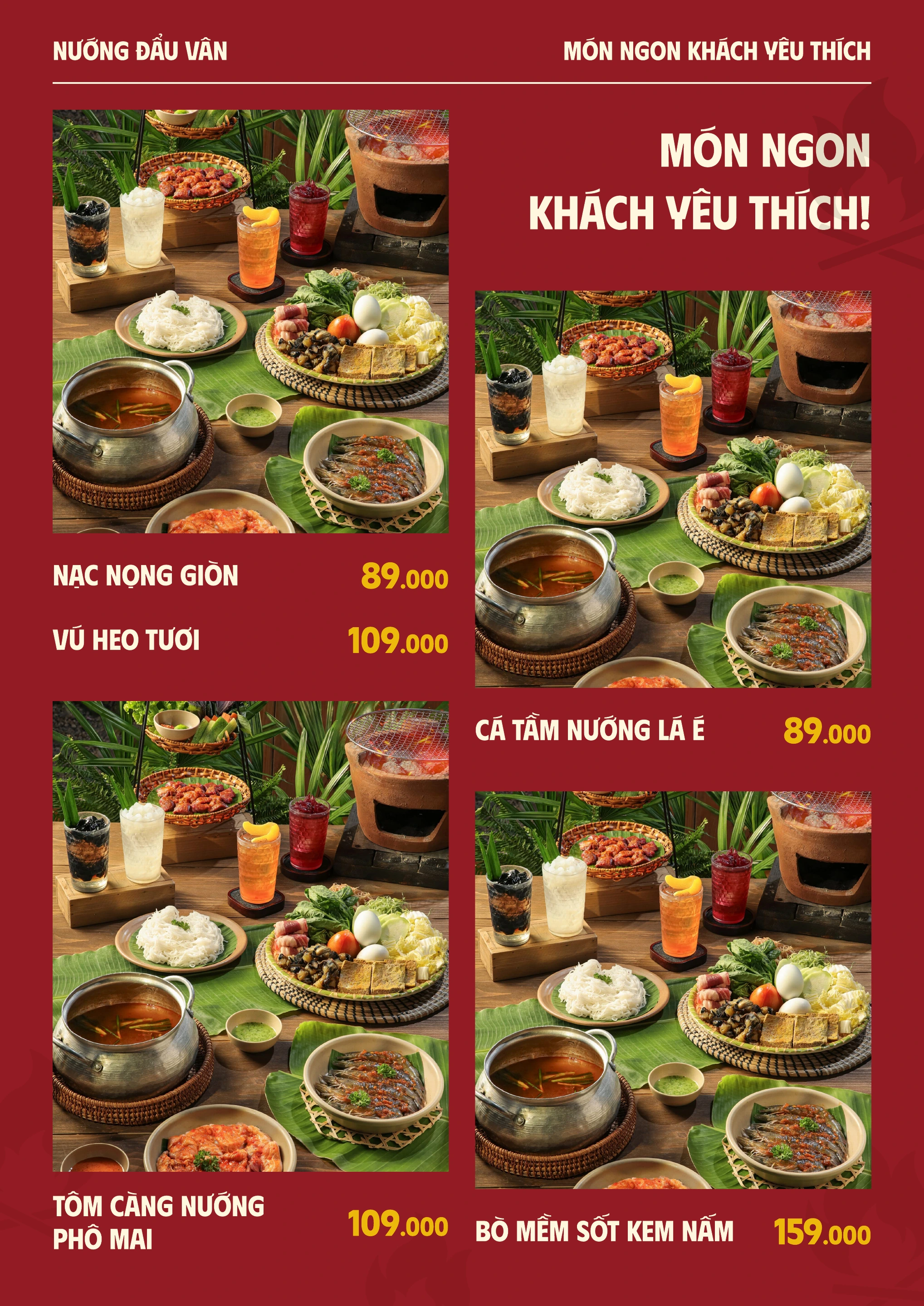 Menu Nướng Đẩu Vân — trang 11