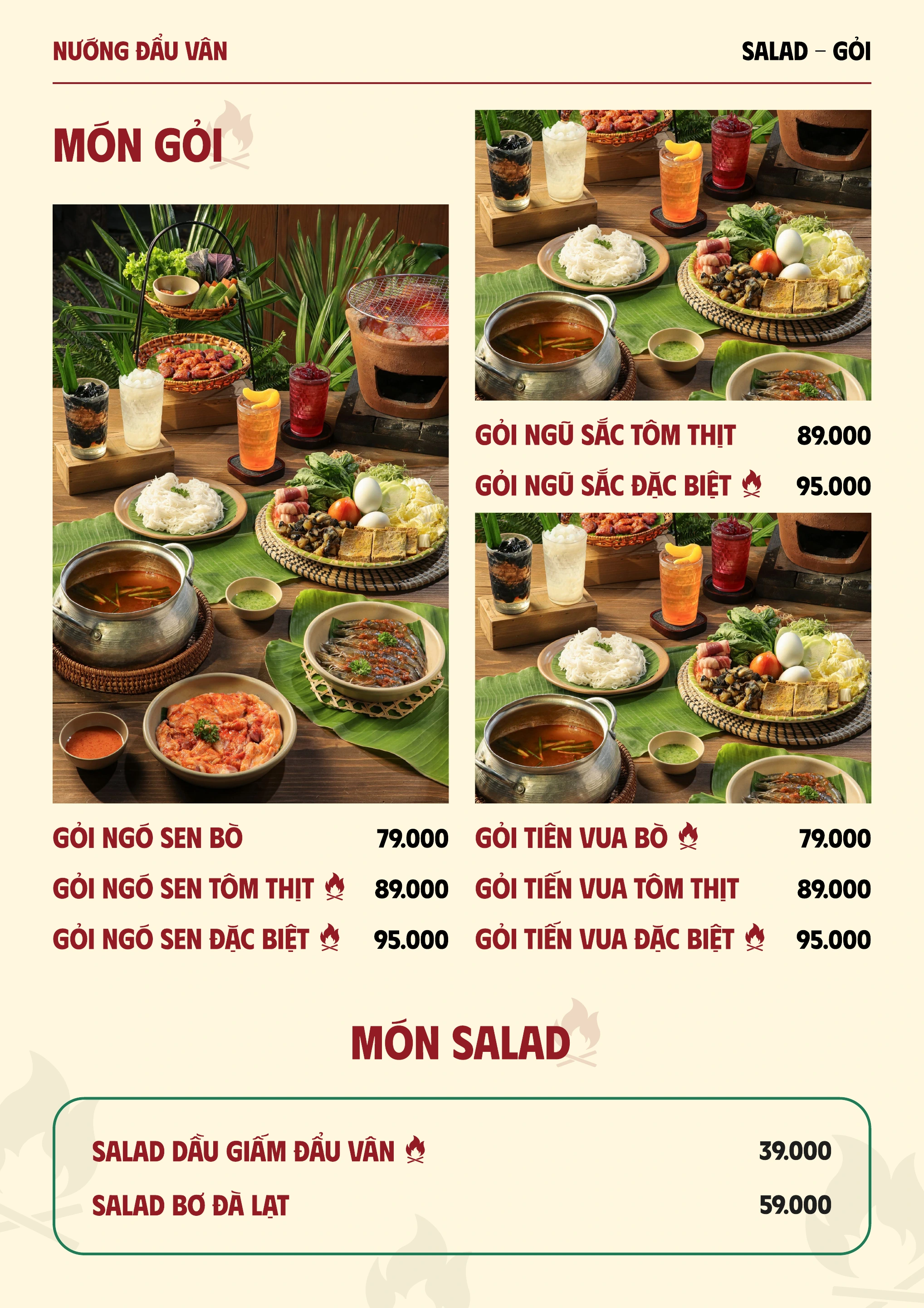 Menu Nướng Đẩu Vân — trang 15