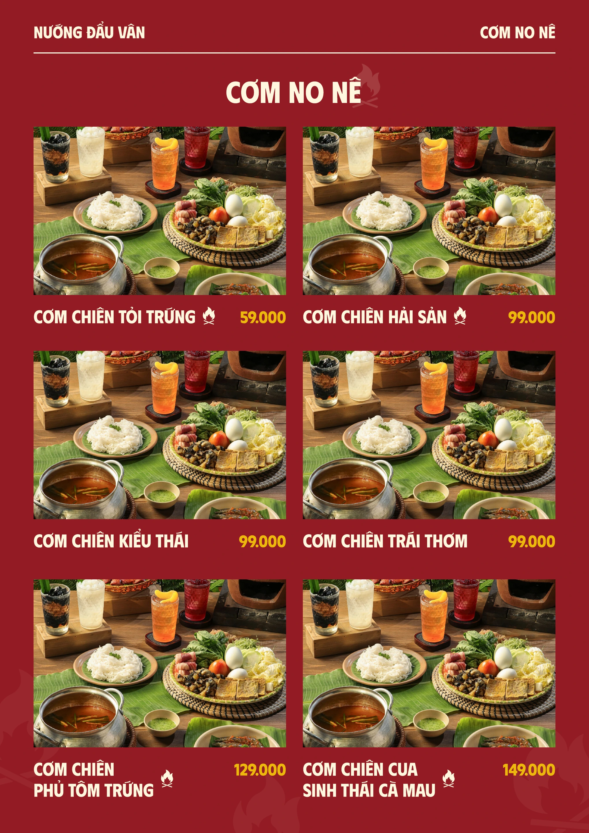 Menu Nướng Đẩu Vân — trang 16